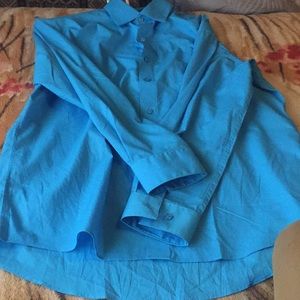 Blue long sleeve shirt